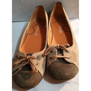 Merrell Rosella Truss Ballet Flat Otter Brown Suede Women's Sz 7.5